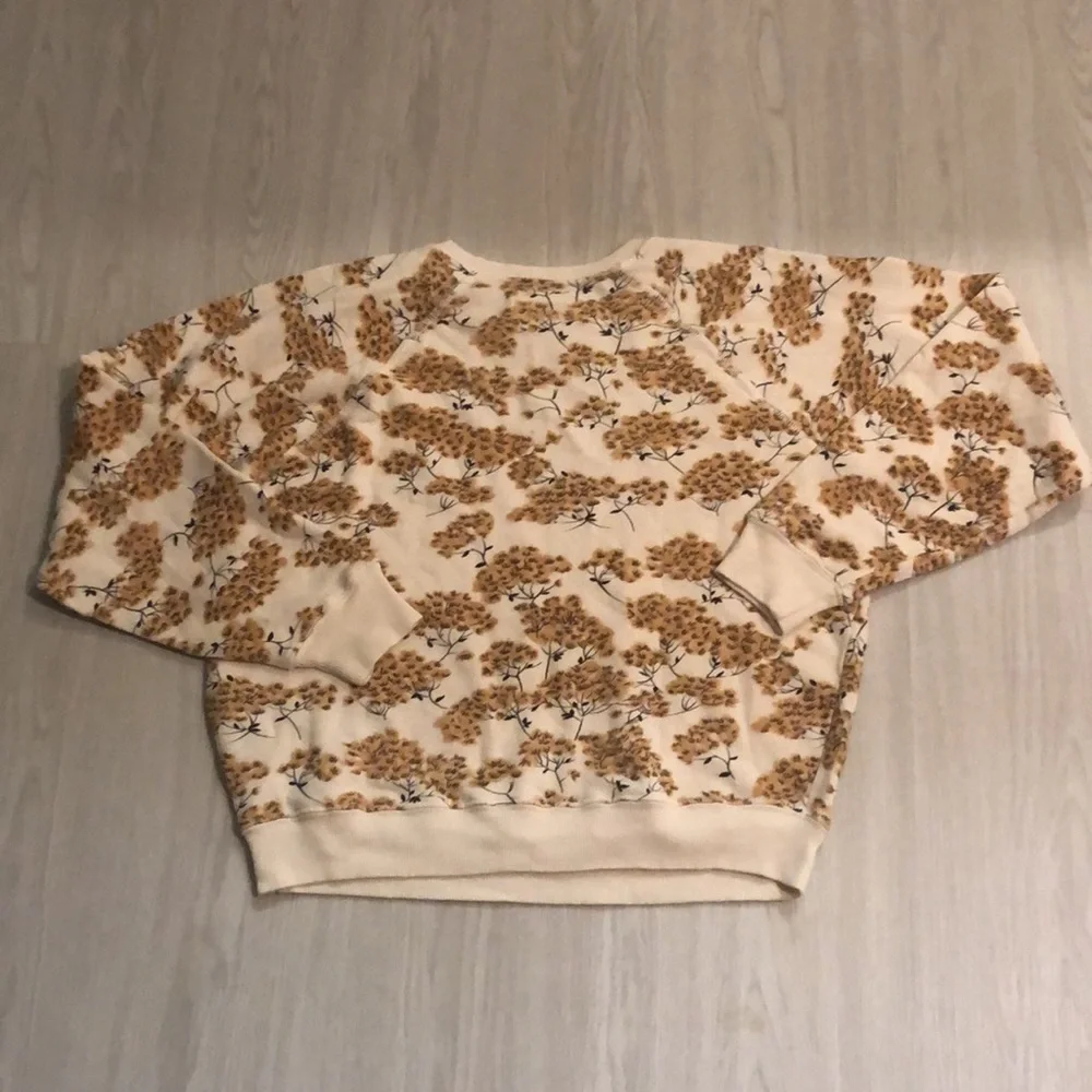 The Great. Chamomile Floral Sweatshirt - Picture 6 of 6